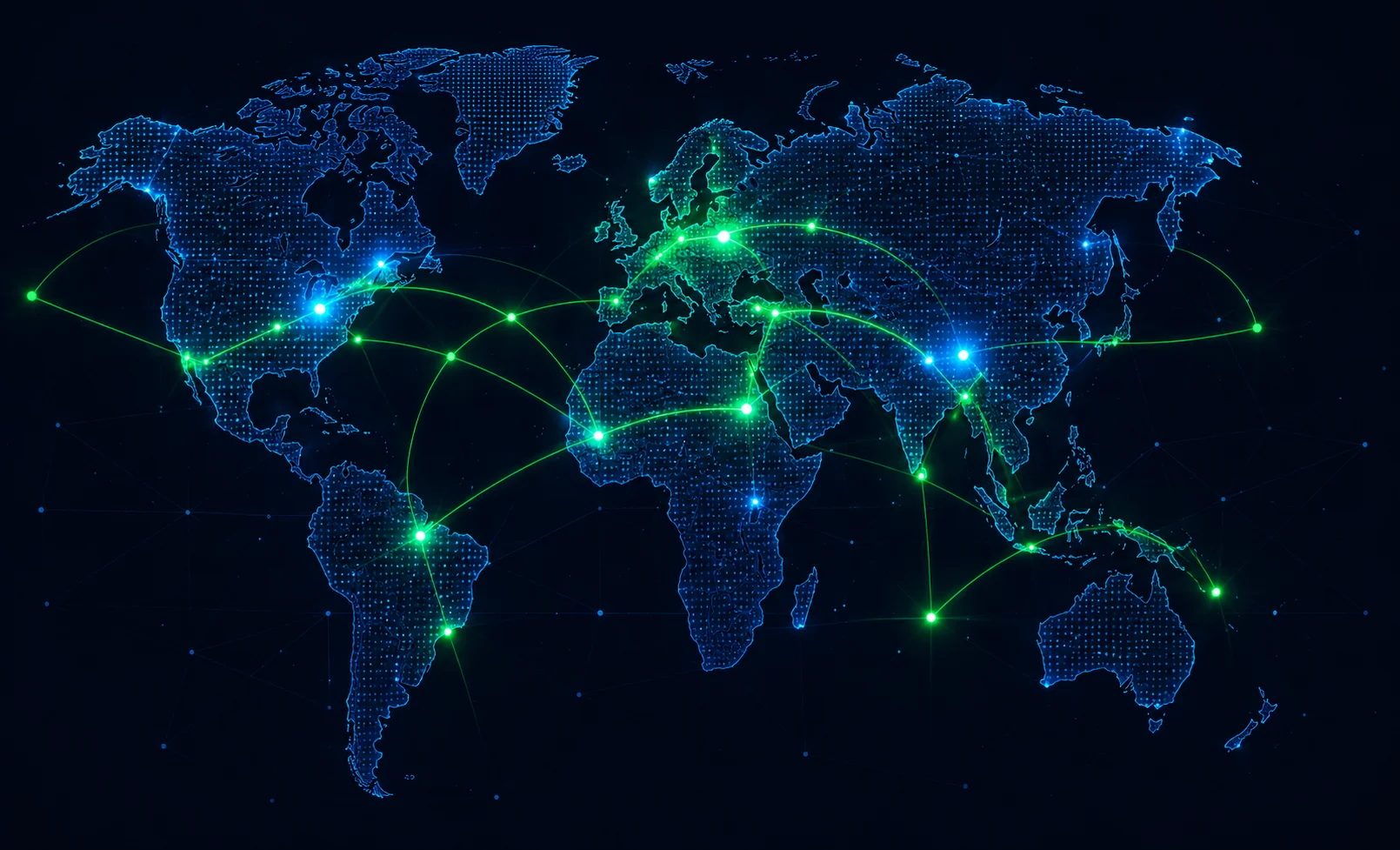 Mapa de operaciones de seguridad global